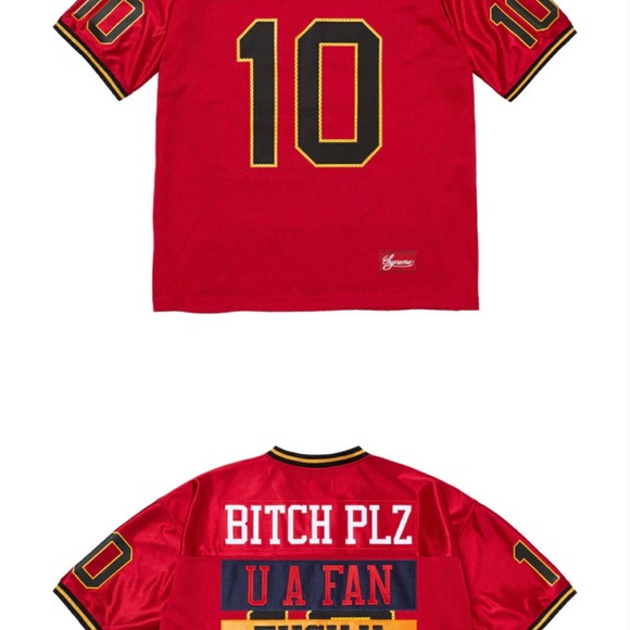 Supreme “Find God Football Jersey” Men’s Size Large - Picture 8 of 8